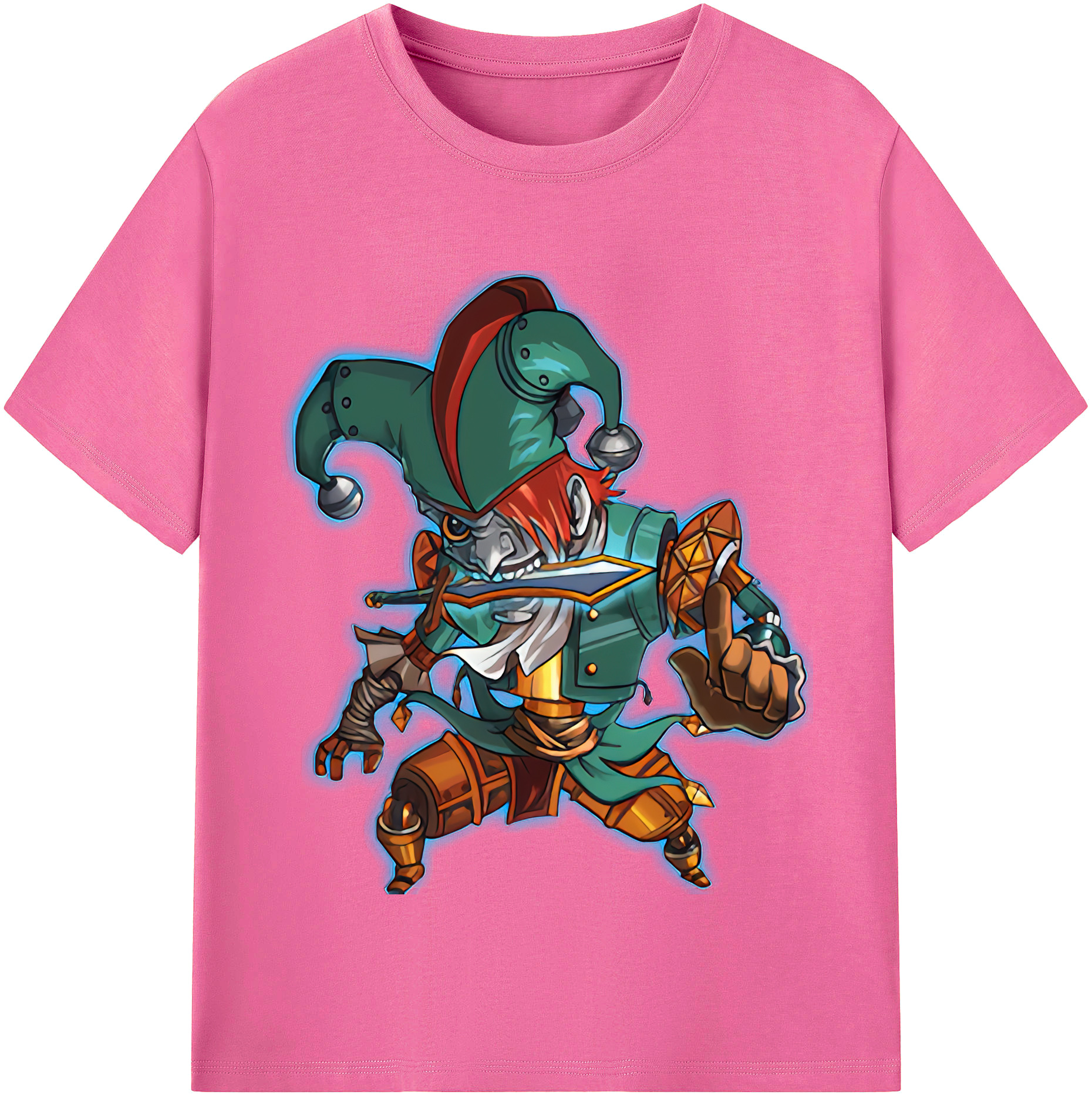 （画像用） リーグ・オブ・レジェンド League of Legends LOL レディースカジュアルプリントTシャツ（綿100％）